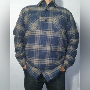 NWOT - VANS mid weight Polar Fleece Shirt Rutland Jacket